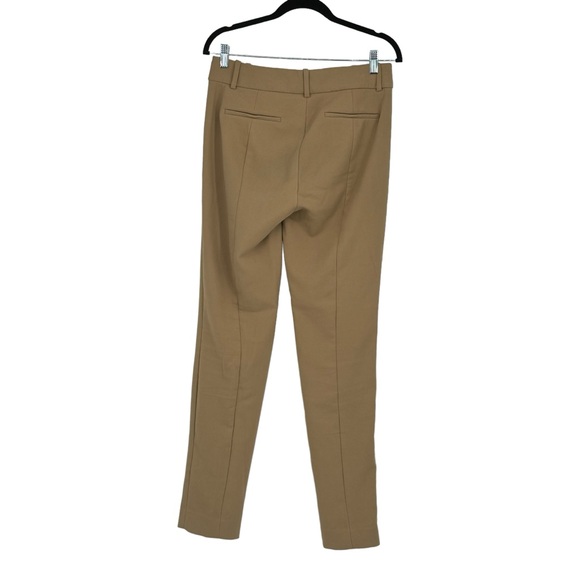 J Crew 365 Size 4 Tall Tan Polyester/Viscose/Elastane Cameron Pants - Picture 6 of 11